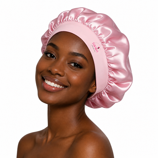 Bonnet en Satin – Protection Nuit pour Cheveux