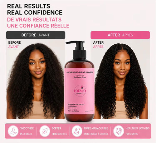 Shampoing Hydratant Doux Sans Sulfates – LOFAKO COSMETICS