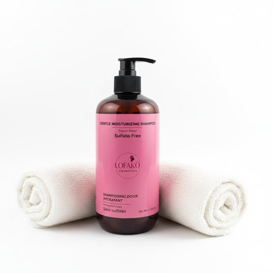 Shampoing Hydratant Doux Sans Sulfates au Karité – 500ml | LOFAKO COSMETICS