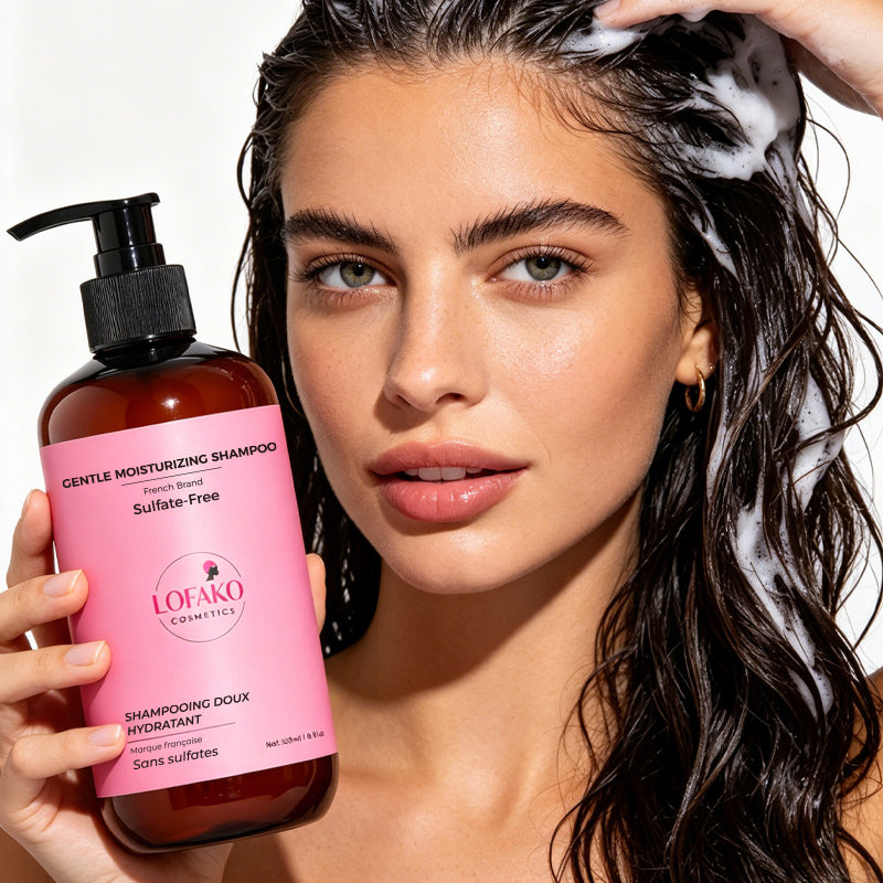 Shampoing Hydratant Doux Sans Sulfates – LOFAKO COSMETICS