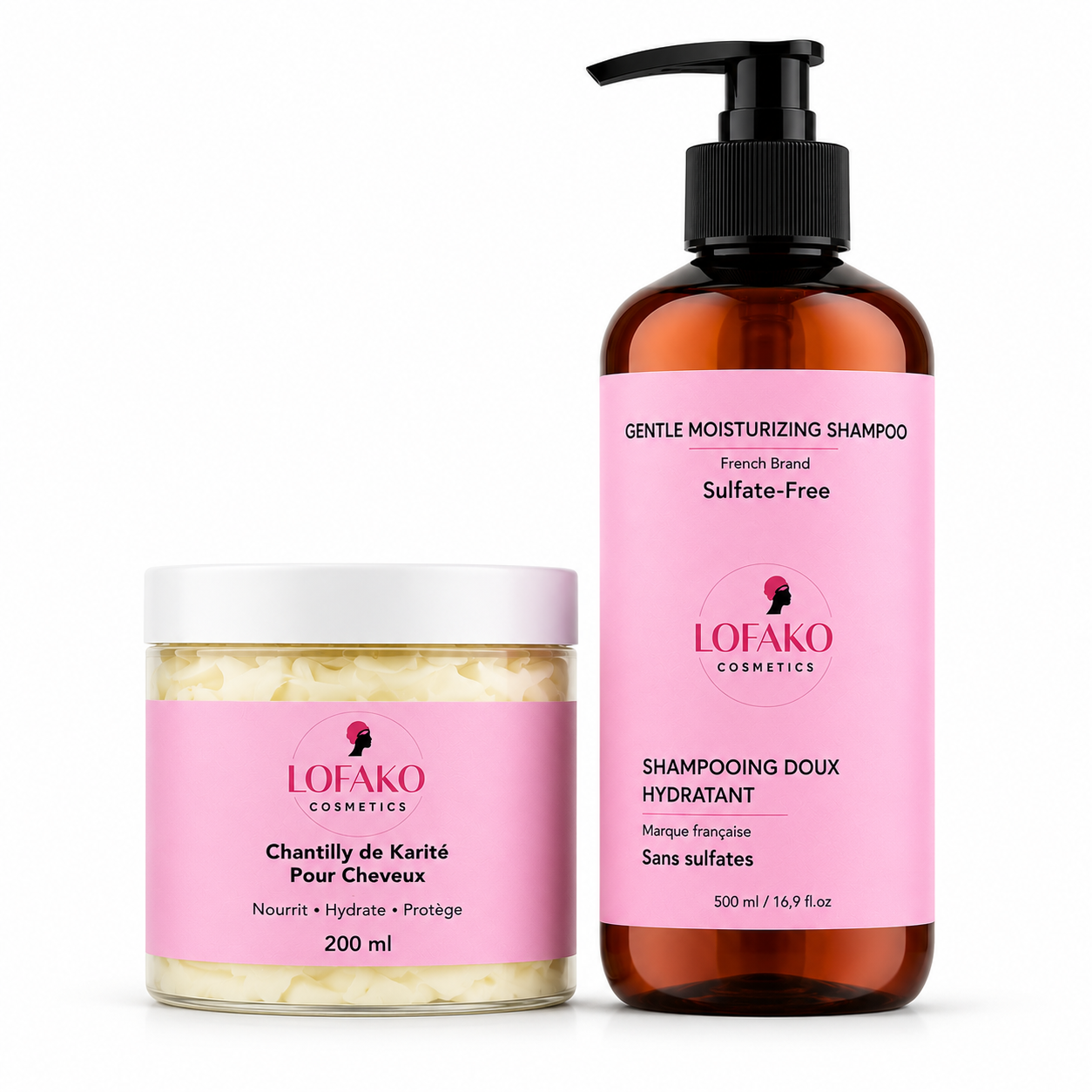 Duo Hydratation & Nutrition Intense

Shampooing Doux Hydratant 500 ml + Chantilly de Karité pour Cheveux 200 ml