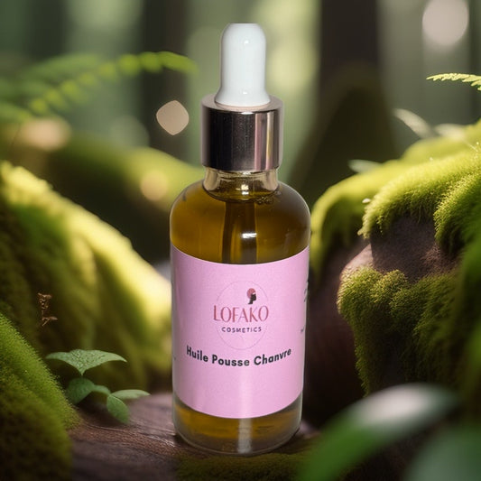 Huile pousse chanvre 50ml— l’alliée naturelle contre l’alopécie et la chute des cheveux