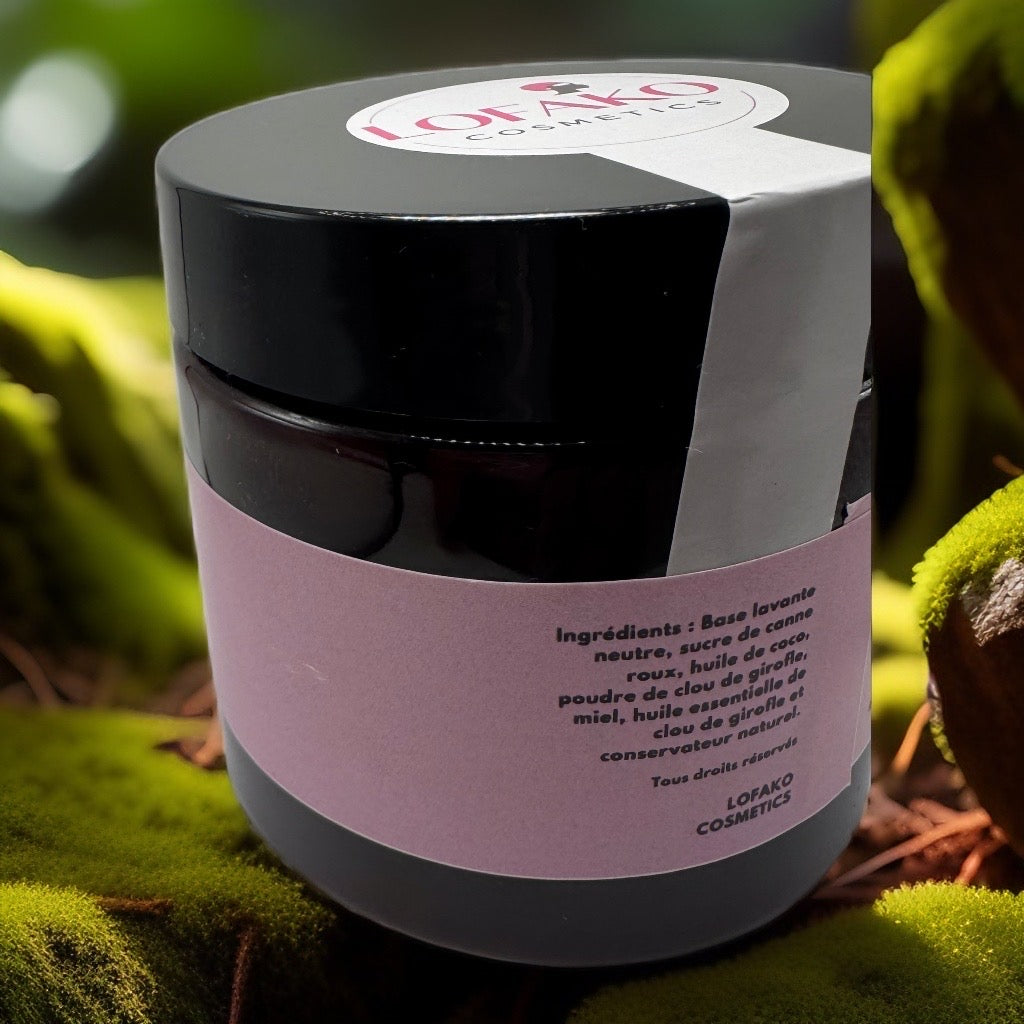 Gommage Corporel Moussant au Clou de Girofle – 250 g